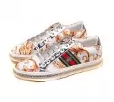 chaussure versace femme pas cher barocco flower white